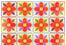 Миниатюрные изразцы с декором: маленькие шедевры для вашего интерьера