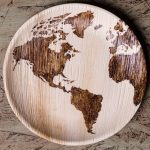 Деревянная карта мира: искусство и стиль в вашем интерьере
